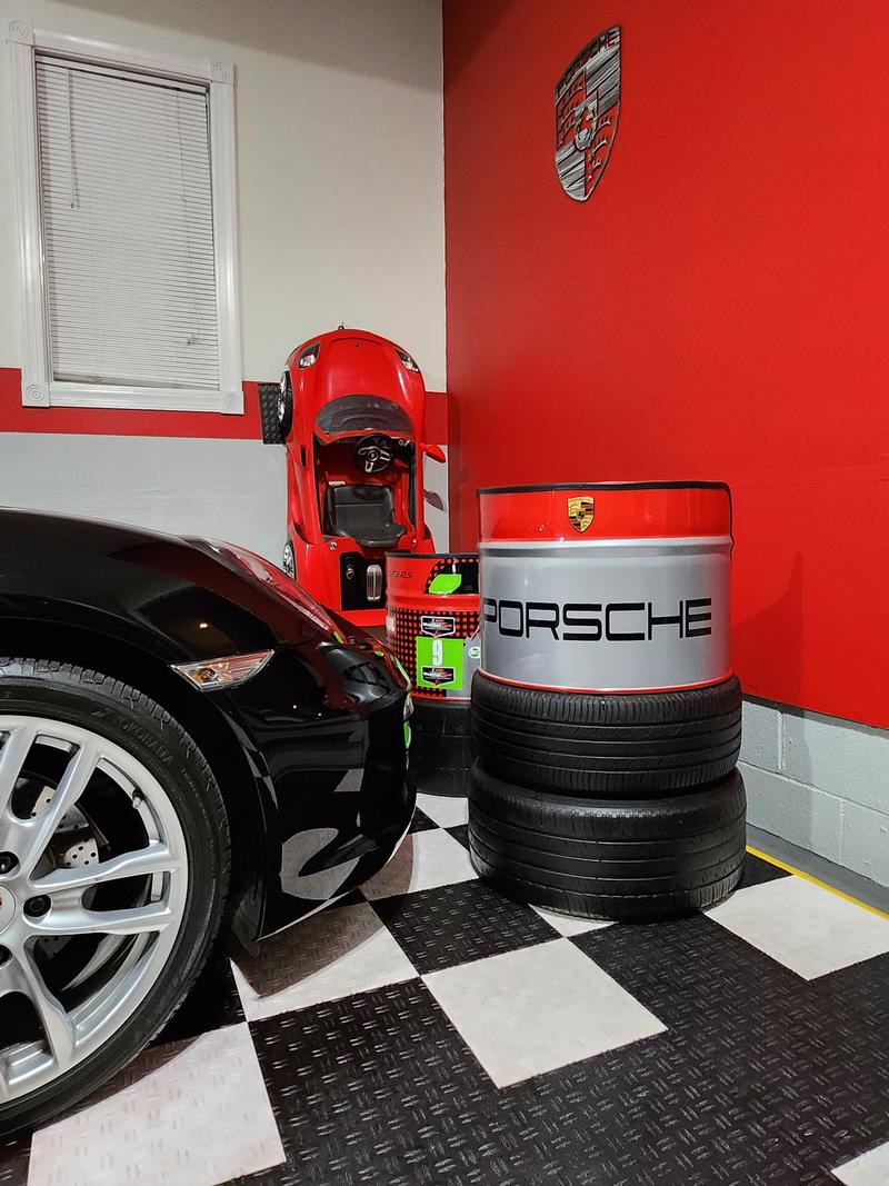 Porsche Club of America - The Mart - Porsche Inspired Seat/Parking  Stop Bumper