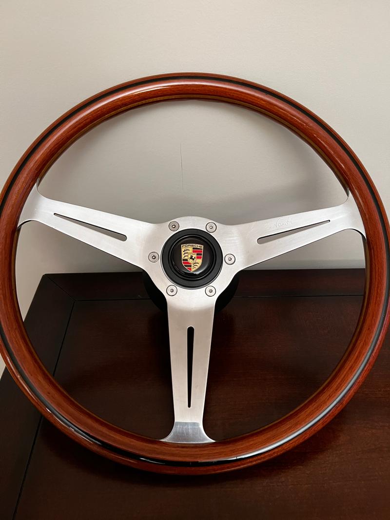 Porsche Club of America - The Mart - Nardi Wood Steering Wheel