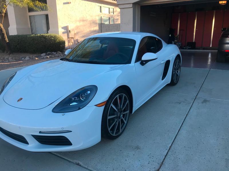 Porsche Club of America - The Mart - 2022 718 Cayman S