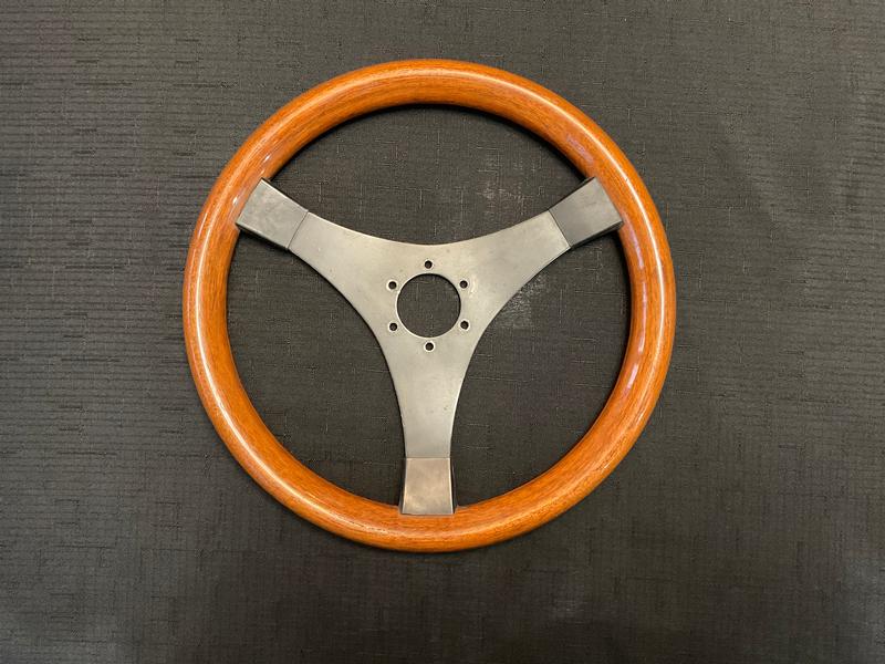 Porsche Club of America - The Mart - 12” wood steering wheel
