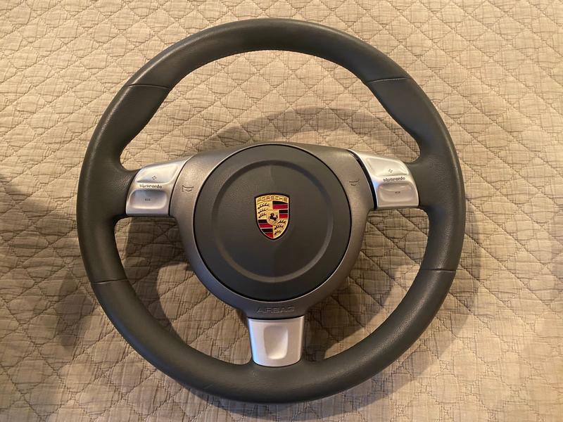 Porsche Club of America - The Mart - Stone Grey Sport Steering Wheel Tiptronic 997 987