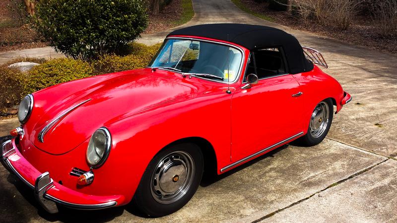 Porsche Club of America - The Mart - 1964 356 cabriolet