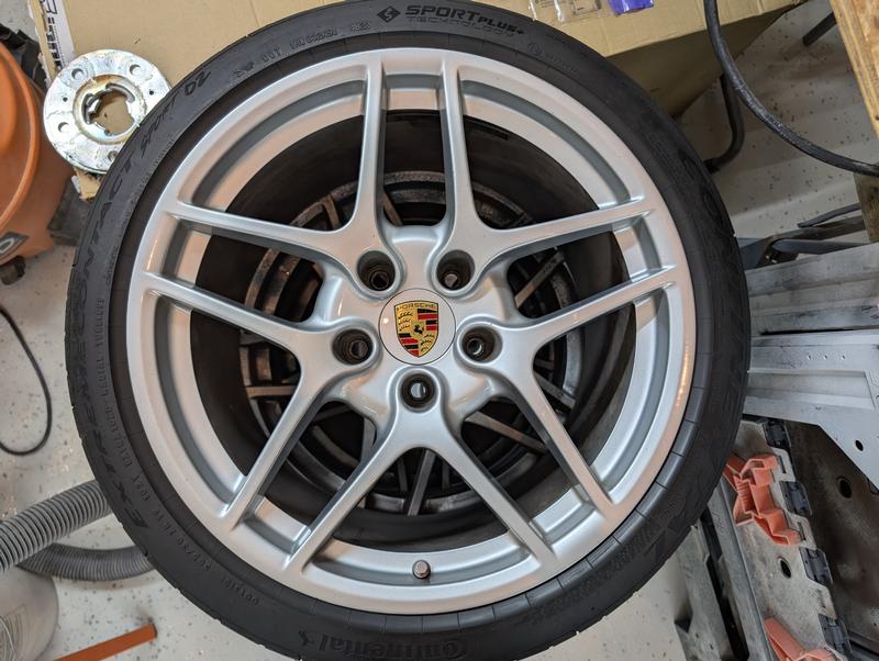 Porsche Club of America - The Mart - Carrera S II wheels, new tires and spacers