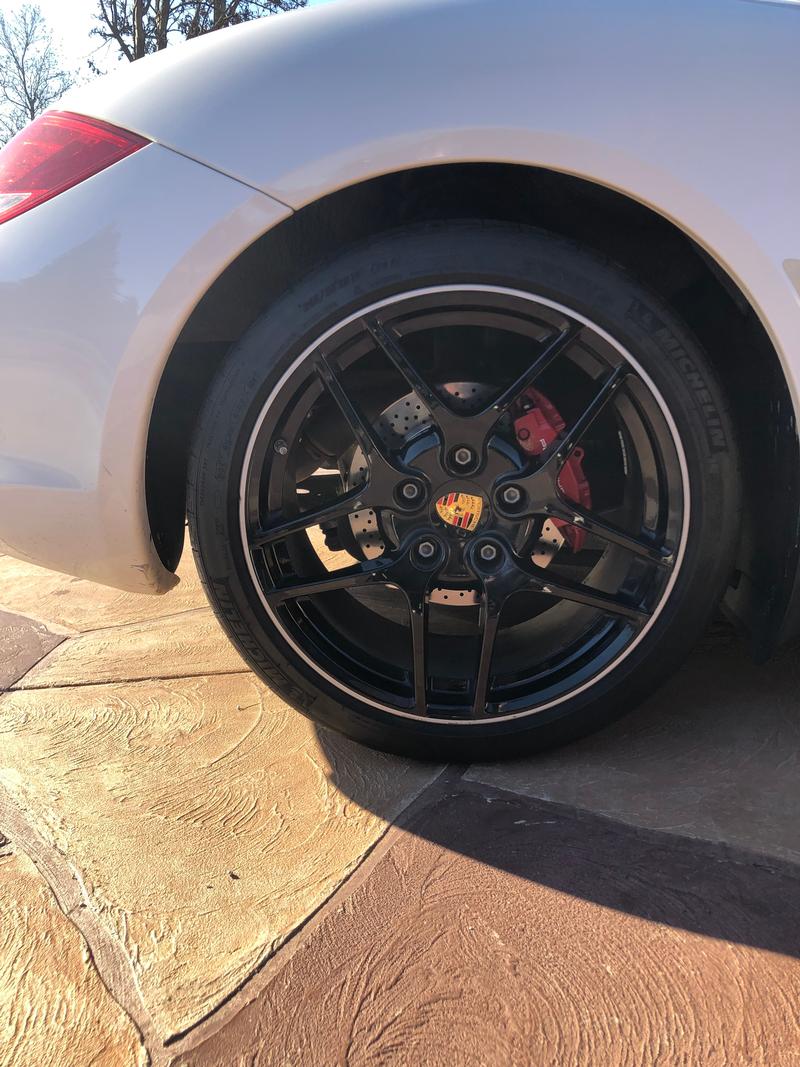 Porsche Club of America - The Mart - Carrera II wheels, almost new Michelin PS2 tires 