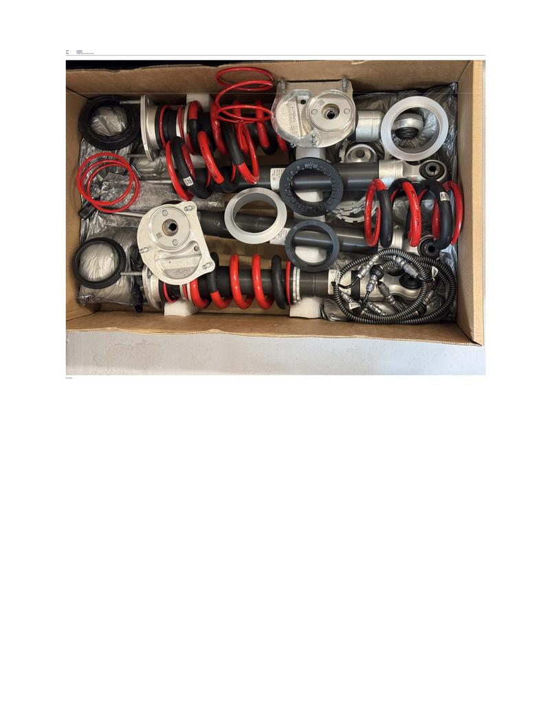 Porsche Club of America - The Mart - 2025 RS Suspension