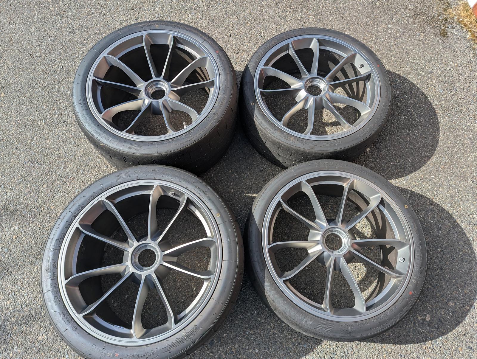 Porsche Club of America - The Mart - 991 OEM GT3 wheels - Satin Platinum